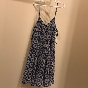 Blue Floral Dress